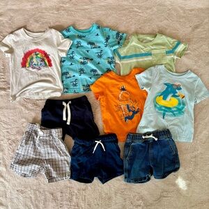 18mo tees & shorts bundle